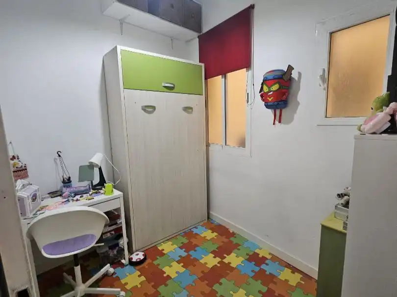 Bedroom of Flat for sale in  Madrid Capital  with Air Conditioner and Balcony