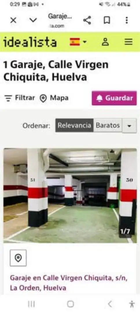 Parking of Garage for rent in Huelva