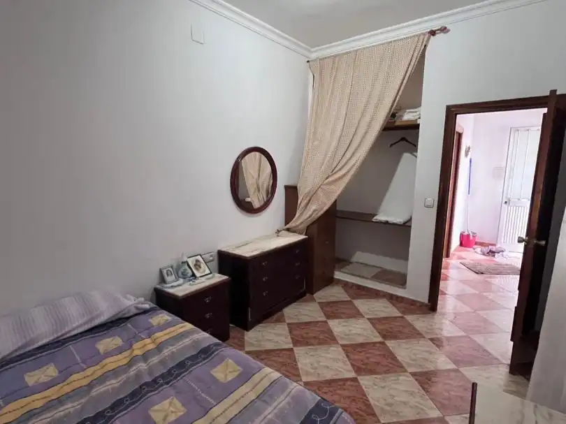 Schlafzimmer von Wohnung zum Verkauf in Nerva mit Klimaanlage, Terrasse und Abstellraum