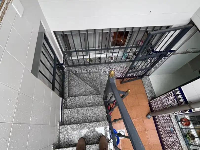Terrasse von Wohnung zum Verkauf in Nerva mit Klimaanlage, Terrasse und Abstellraum