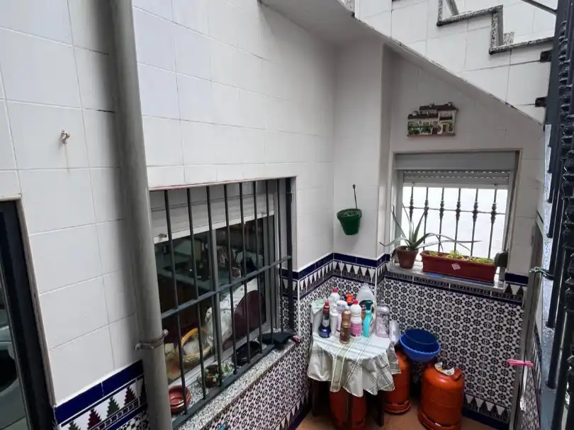 Terrasse von Wohnung zum Verkauf in Nerva mit Klimaanlage, Terrasse und Abstellraum