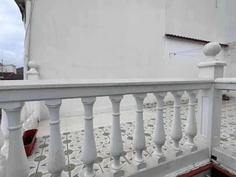Terrasse von Wohnung zum Verkauf in Nerva mit Klimaanlage, Terrasse und Abstellraum