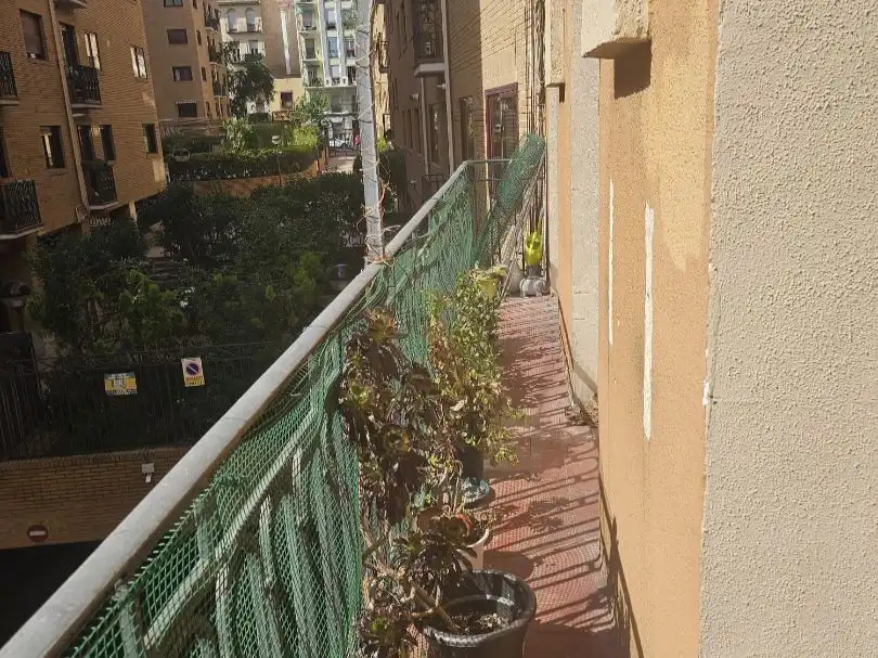 Balcony of Flat for sale in  Madrid Capital  with Air Conditioner and Balcony