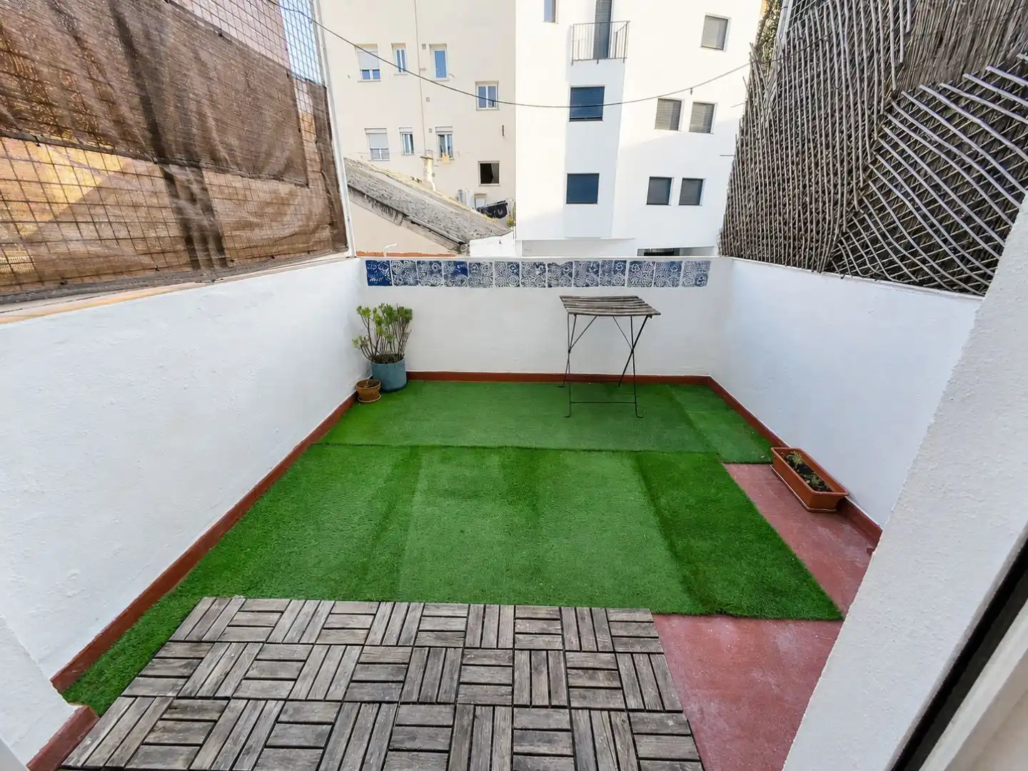 Terrace of Flat for rent in Madrid  with Air Conditioner, Heating and Parquet flooring