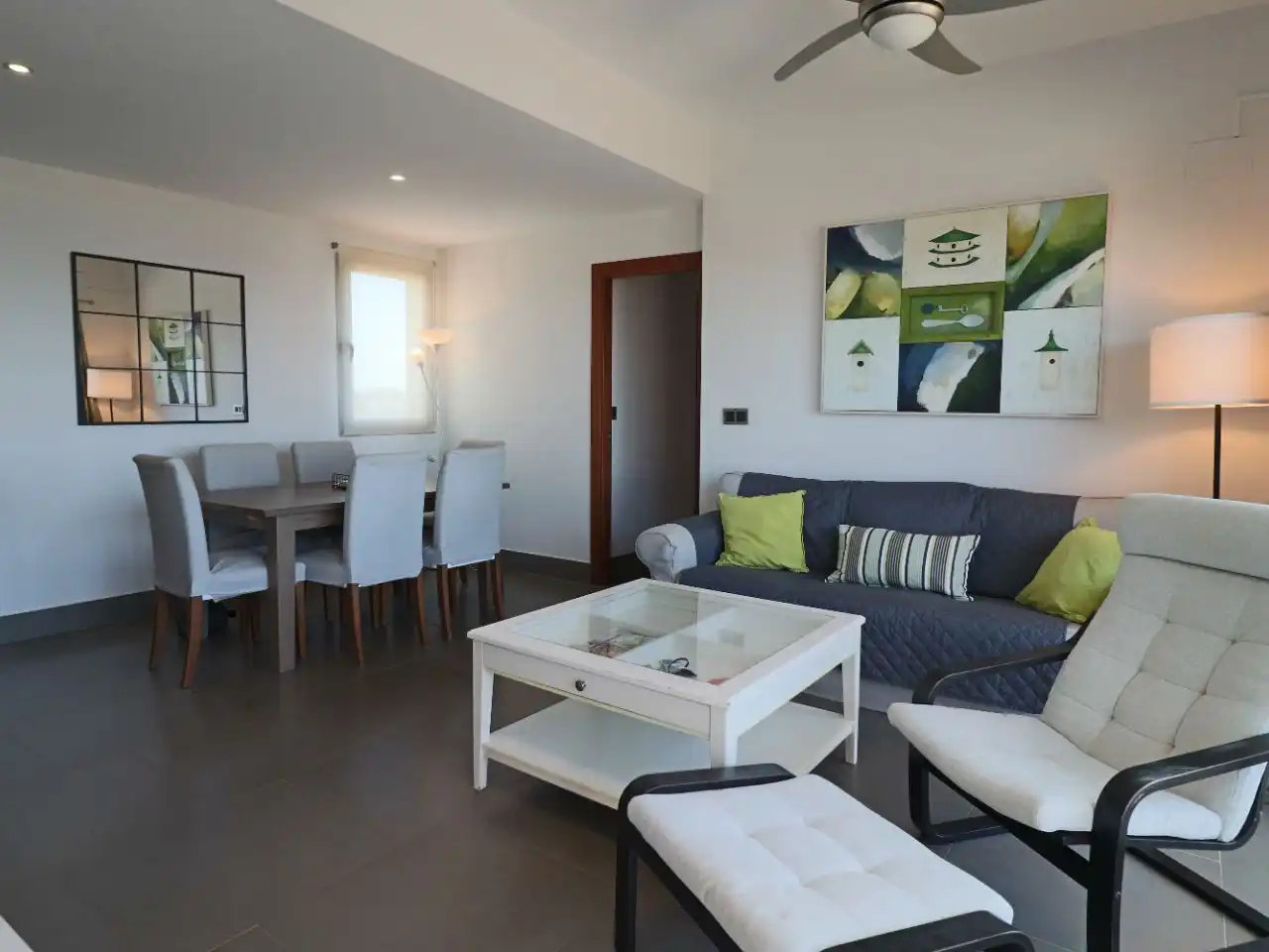 Piso en venta en Urbanizacion Nuevo Rompido Oeste, 13, El Rompido Sala de estar de Piso en venta en El Rompido con Aire acondicionado, Terraza y Piscina