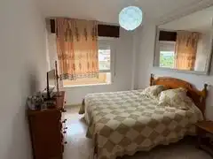 Schlafzimmer von Wohnung zur Miete in Ceuta mit Terrasse, Möbliert und Balkon