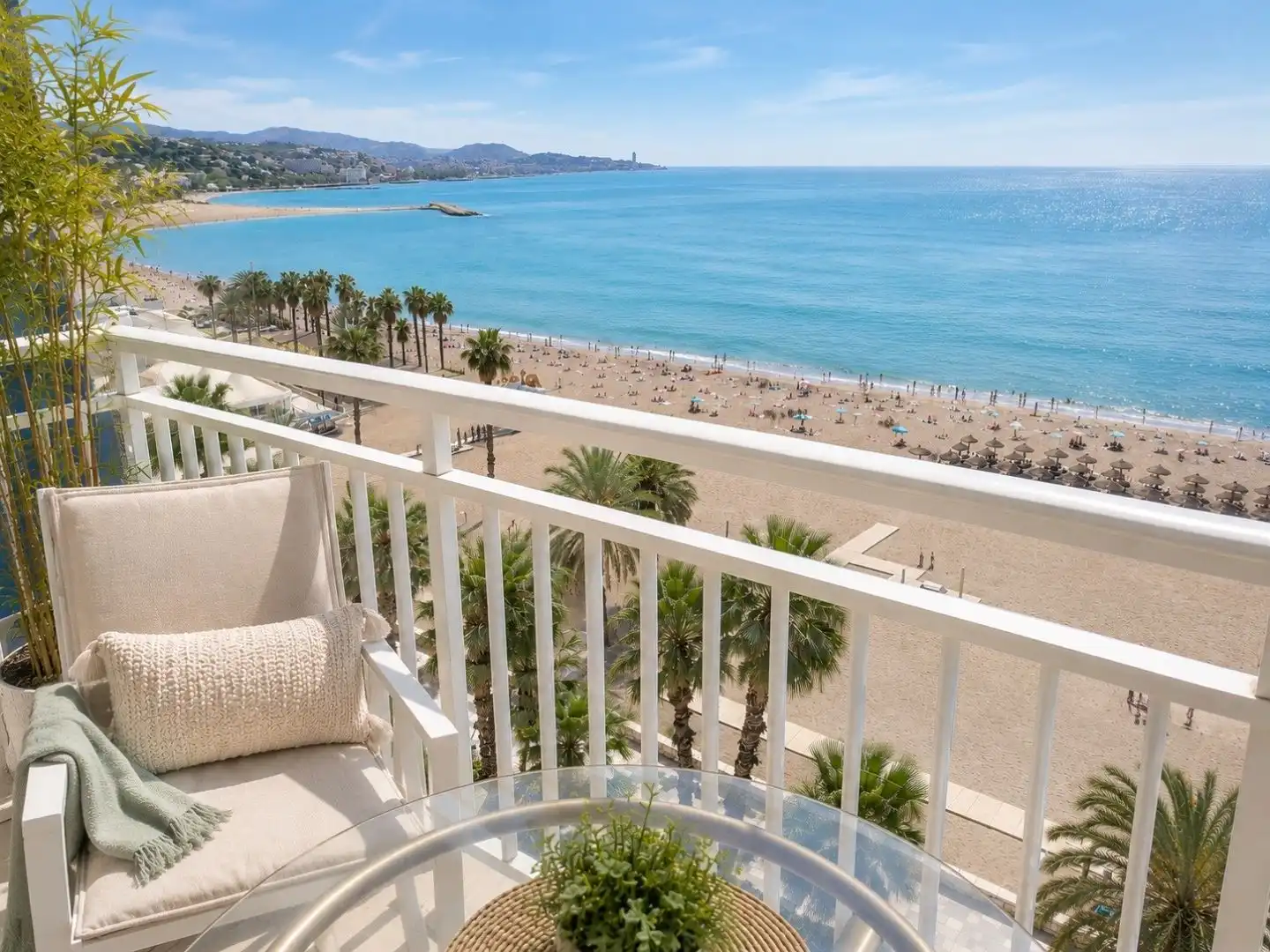 Wohnung zum Verkauf in Paseo Marítimo Ciudad de Melilla, 19, La Malagueta - Monte Sancha Terrasse von Wohnung zum Verkauf in Málaga Capital mit Terrasse und Balkon