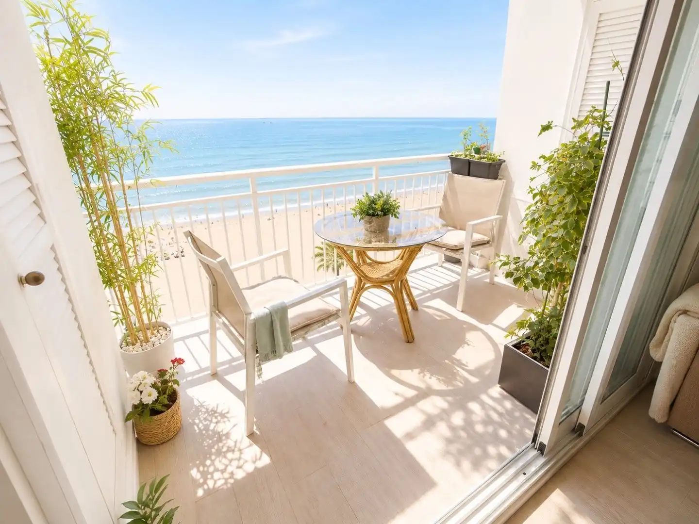 Wohnung zum Verkauf in Paseo Marítimo Ciudad de Melilla, 19, La Malagueta - Monte Sancha Terrasse von Wohnung zum Verkauf in Málaga Capital mit Terrasse und Balkon