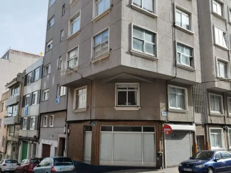 Vista exterior de Piso en venta en A Coruña Capital  con Amueblado