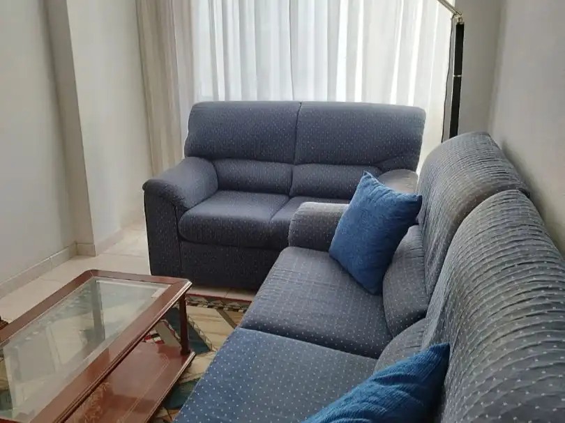 Sala de estar de Piso en venta en A Coruña Capital  con Amueblado