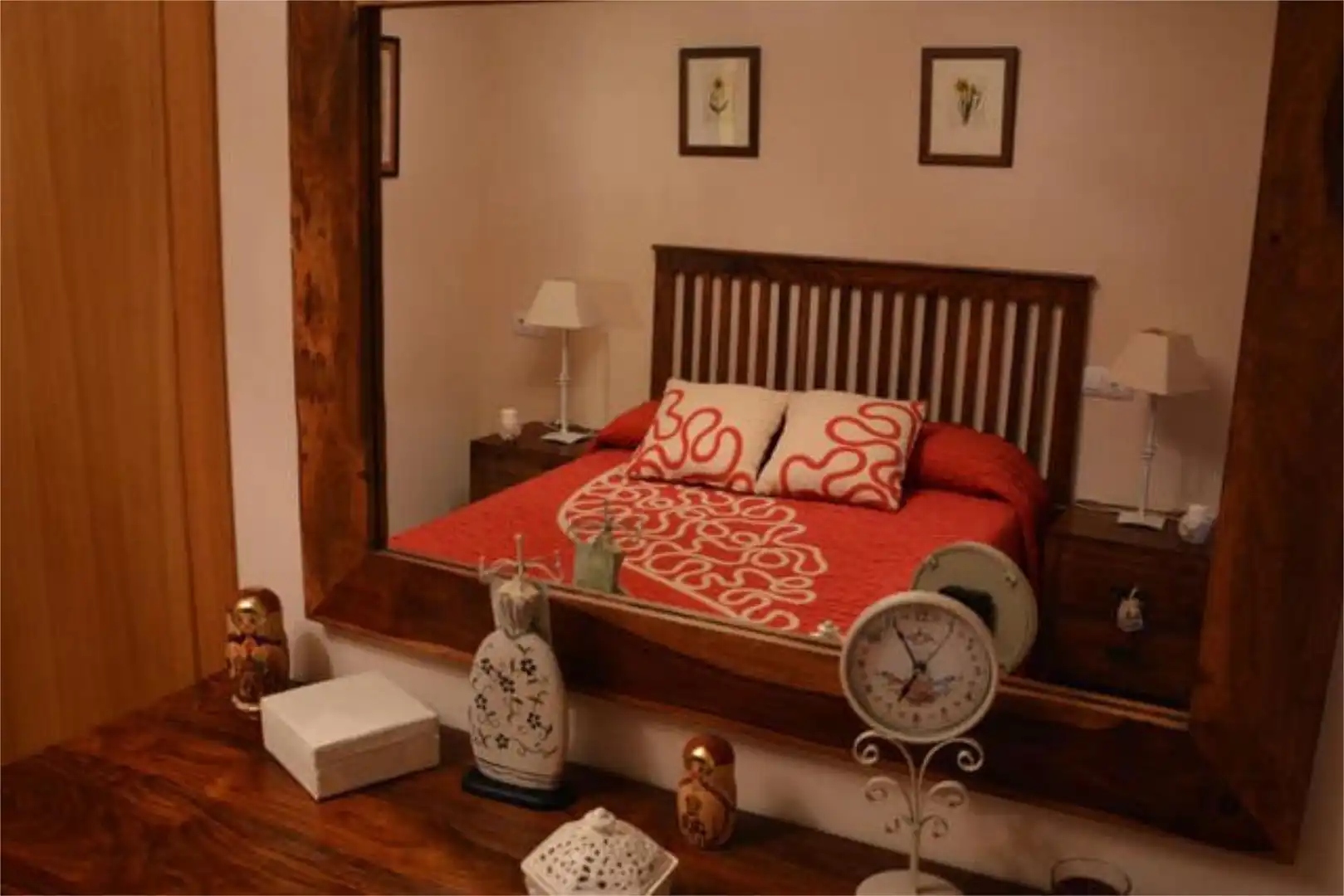 Bedroom of Flat for rent in Ribadeo  with Heating and Furnished