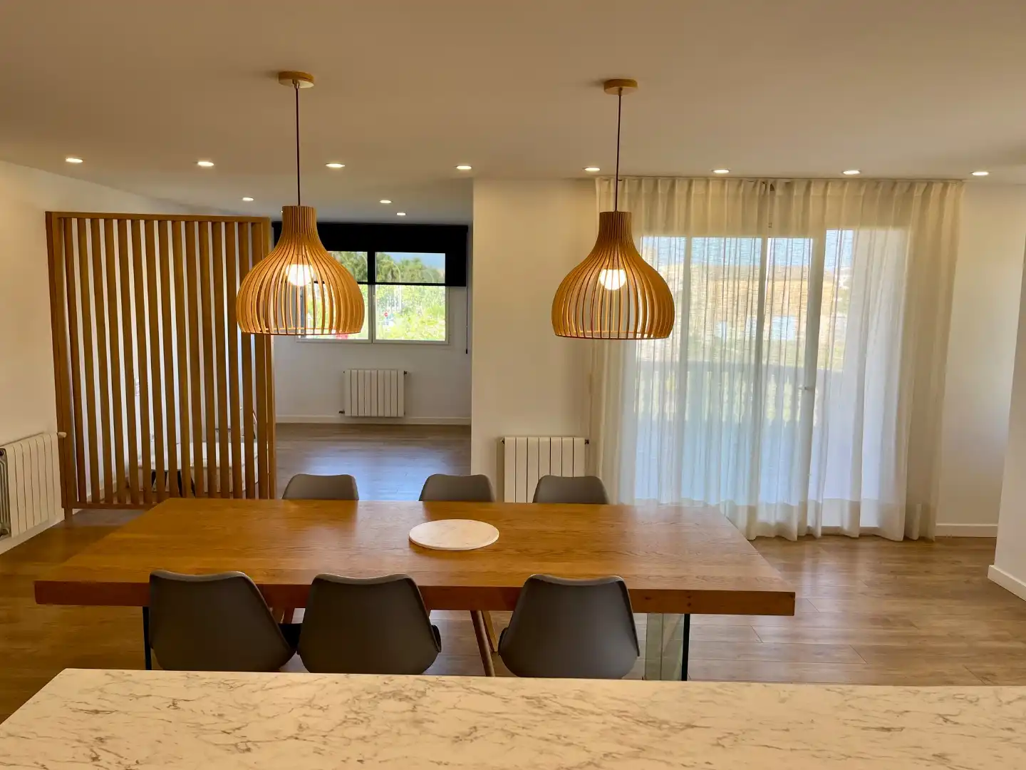 Piso de alquiler en Passeig del Ferrocarril, 60, Manacor Centre Comedor de Piso de alquiler en Manacor con Aire acondicionado, Calefacción y Parquet
