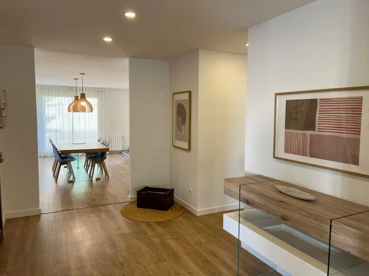 Piso de alquiler en Passeig del Ferrocarril, 60, Manacor Centre Comedor de Piso de alquiler en Manacor con Aire acondicionado, Calefacción y Parquet