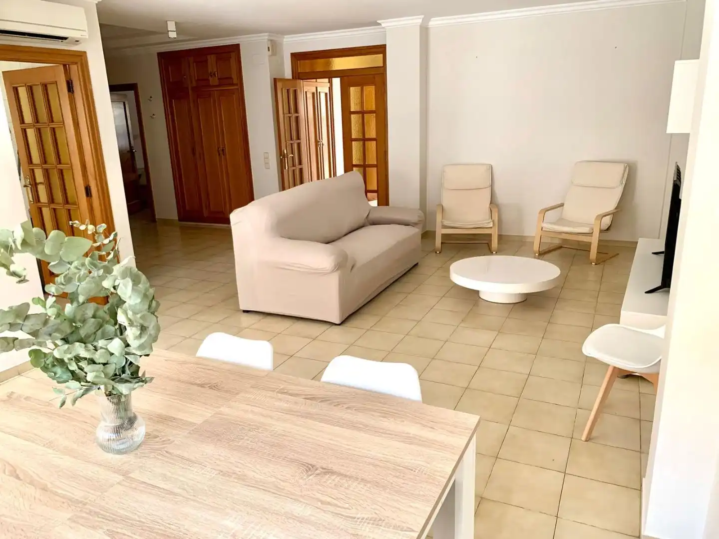 Wohnung zur Miete in Calle San Francisco de Asís, 3, Almàssera Wohnzimmer von Wohnung zur Miete in Almàssera mit Klimaanlage, Heizung und Terrasse