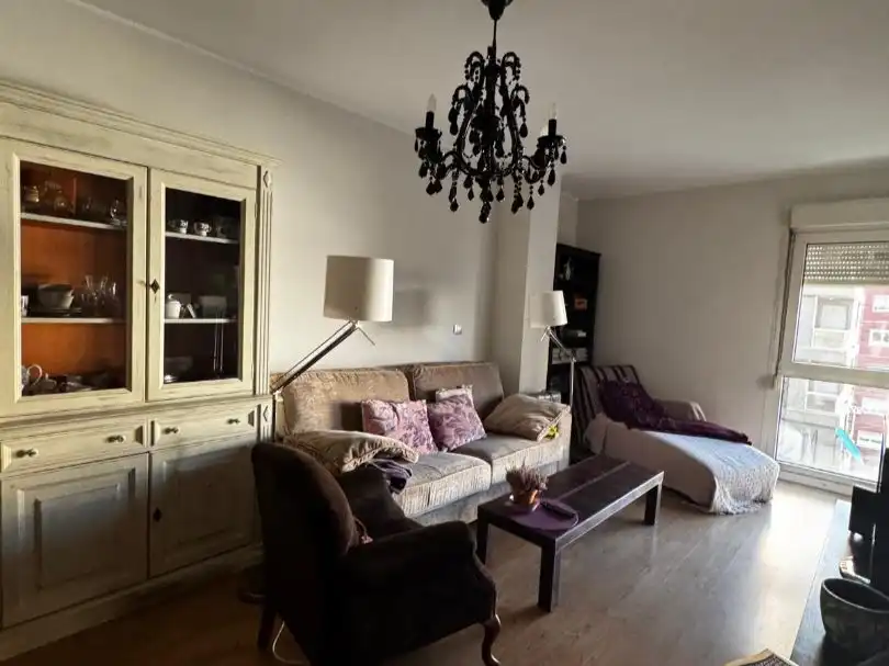 Piso en venta en Calle de la Reina Fabiola, 37, La Granja Sala de estar de Piso en venta en Zaragoza con Aire acondicionado, Calefacción y Terraza