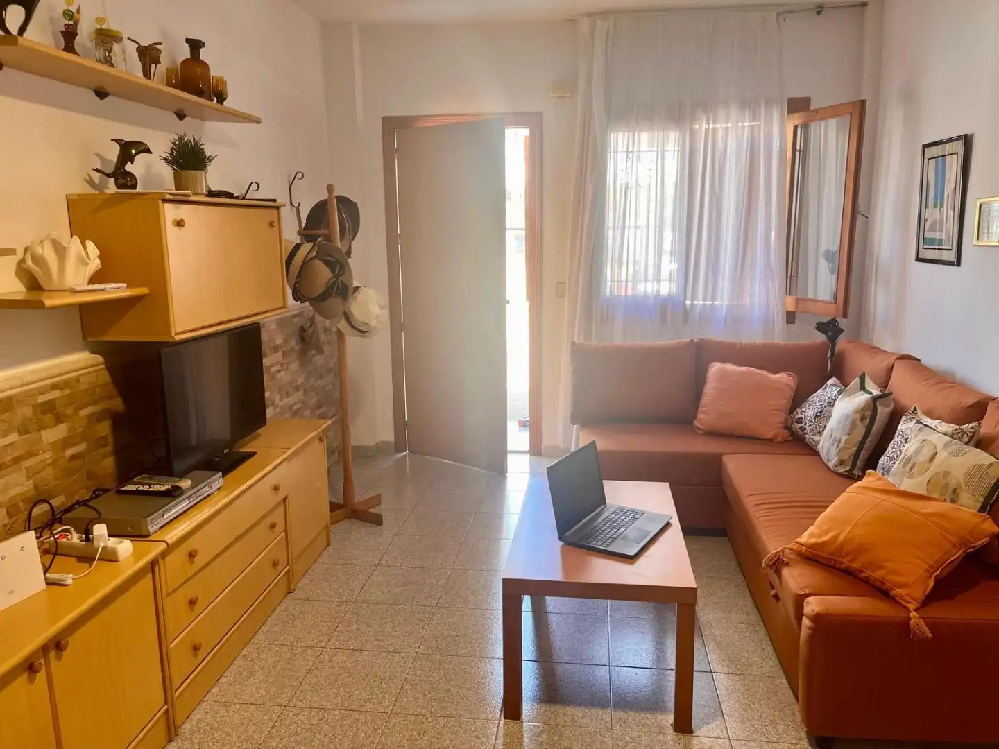 Flat for rent in Calle Silva Muñoz, 27, Lo Pagán Living room of Flat for rent in San Pedro del Pinatar with Terrace, Furnished and Balcony