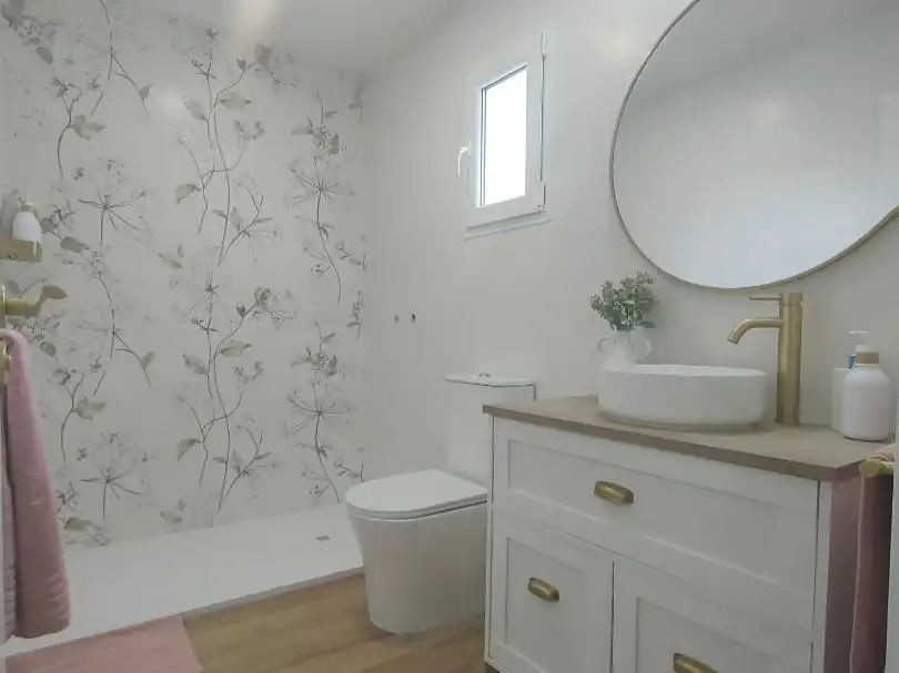 Piso en venta en Avinguda Generalitat, 1, Montepilar Baño de Piso en venta en L'Eliana con Aire acondicionado, Calefacción y Jardín privado
