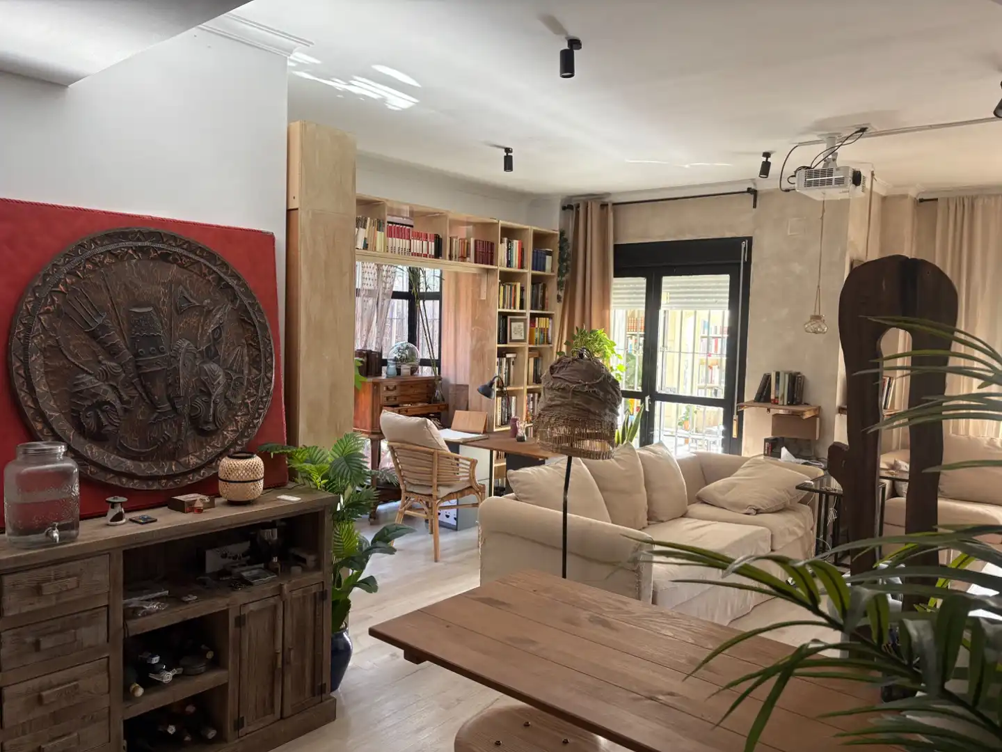 Detached homes for rent in Calle de las Magnolias, 28, Soto de Vistahermosa Living room of Detached homes for rent in El Puerto de Santa María with Air Conditioner, Heating and Private garden
