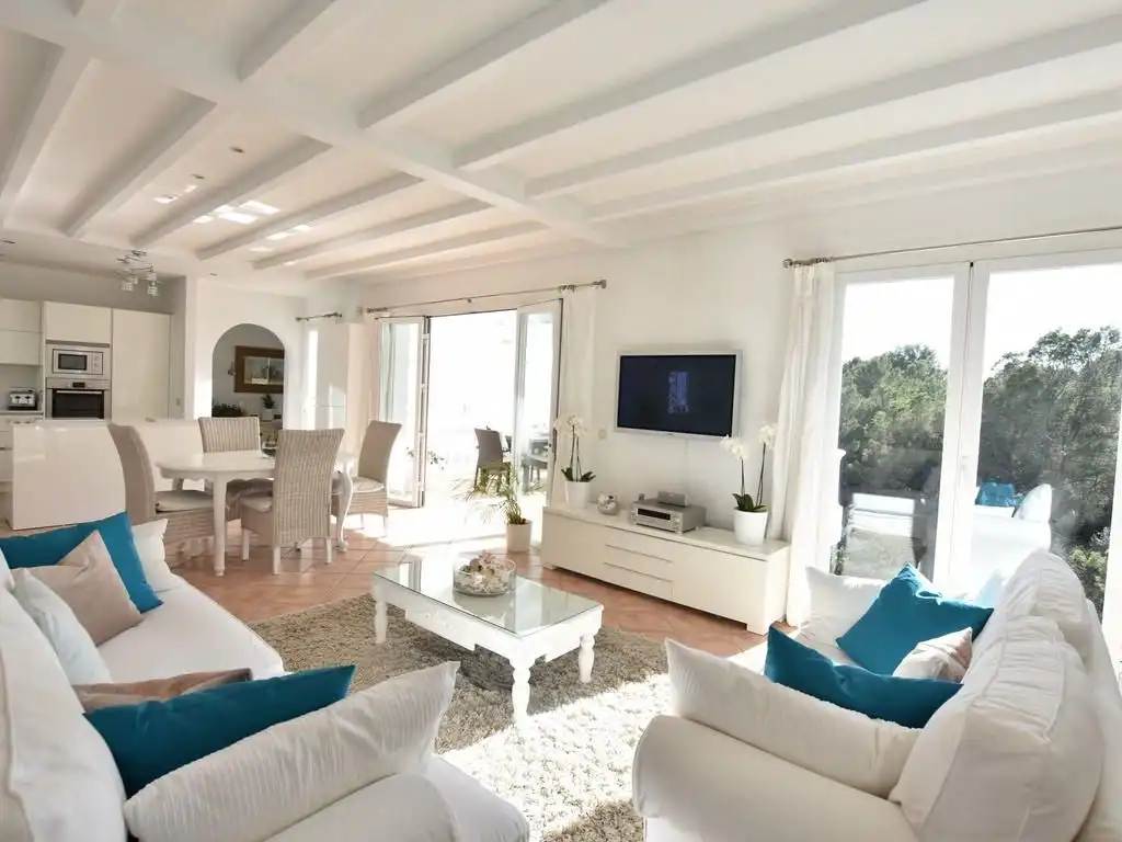 Sala de estar de Piso en venta en Calvià con Aire acondicionado y Piscina