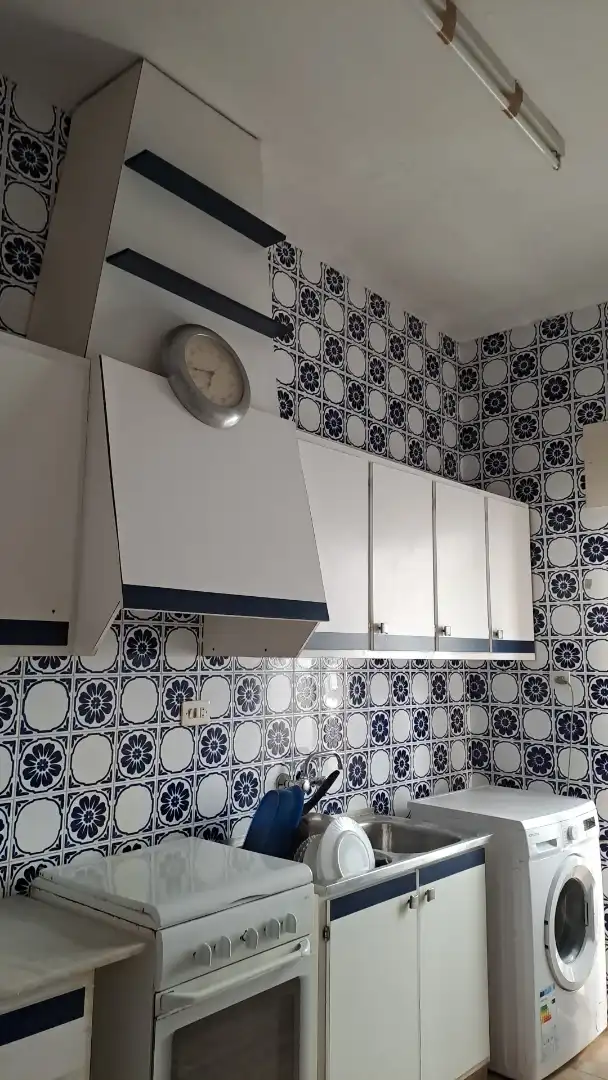 Cuina de Pis de lloguer en San Javier amb Moblat, Forn i Rentadora