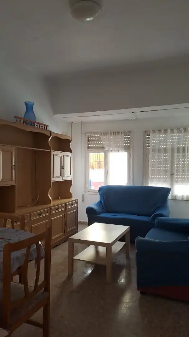 Sala d'estar de Pis de lloguer en San Javier amb Moblat, Forn i Rentadora