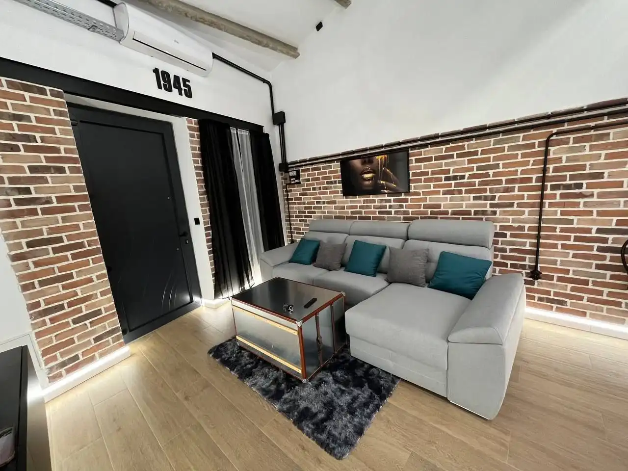 Sala de estar de Loft de alquiler en Olivenza con Aire acondicionado, Calefacción y Amueblado
