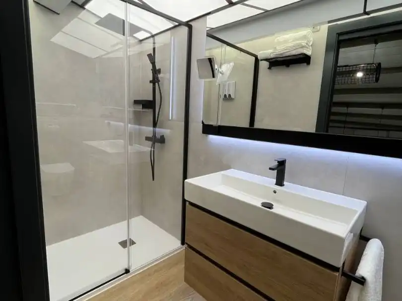 Baño de Loft de alquiler en Olivenza con Aire acondicionado, Calefacción y Amueblado