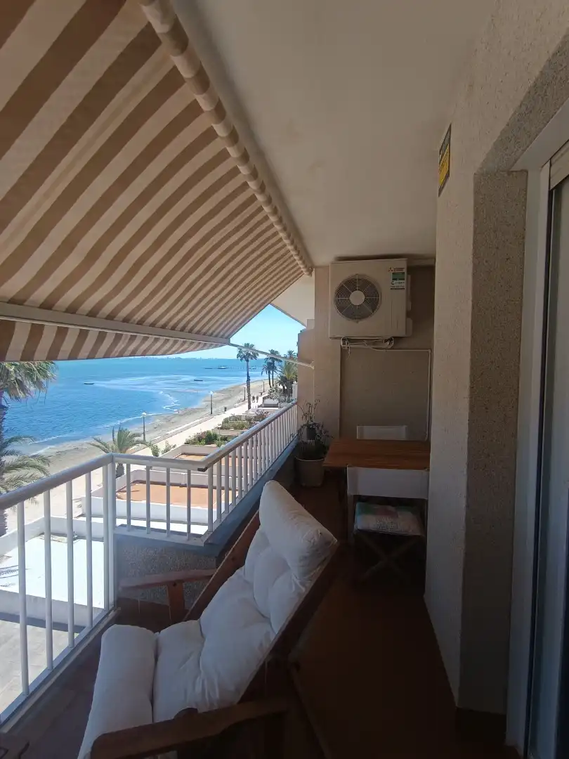 Flat for sale in Paseo Miguel Hernández, 100, Los Urrutias Balcony of Flat for sale in Cartagena with Air Conditioner, Heating and Parquet flooring