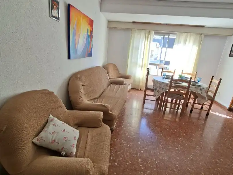 Sala de estar de Piso en venta en Oliva con Aire acondicionado