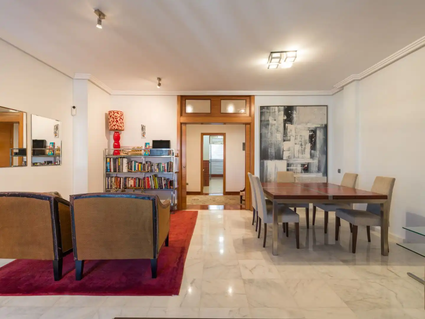 Dining room of Flat for rent in Las Palmas de Gran Canaria  with Air Conditioner, Parquet flooring and Furnished