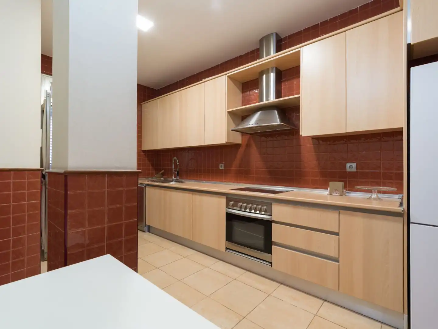 Kitchen of Flat for rent in Las Palmas de Gran Canaria  with Air Conditioner, Parquet flooring and Furnished