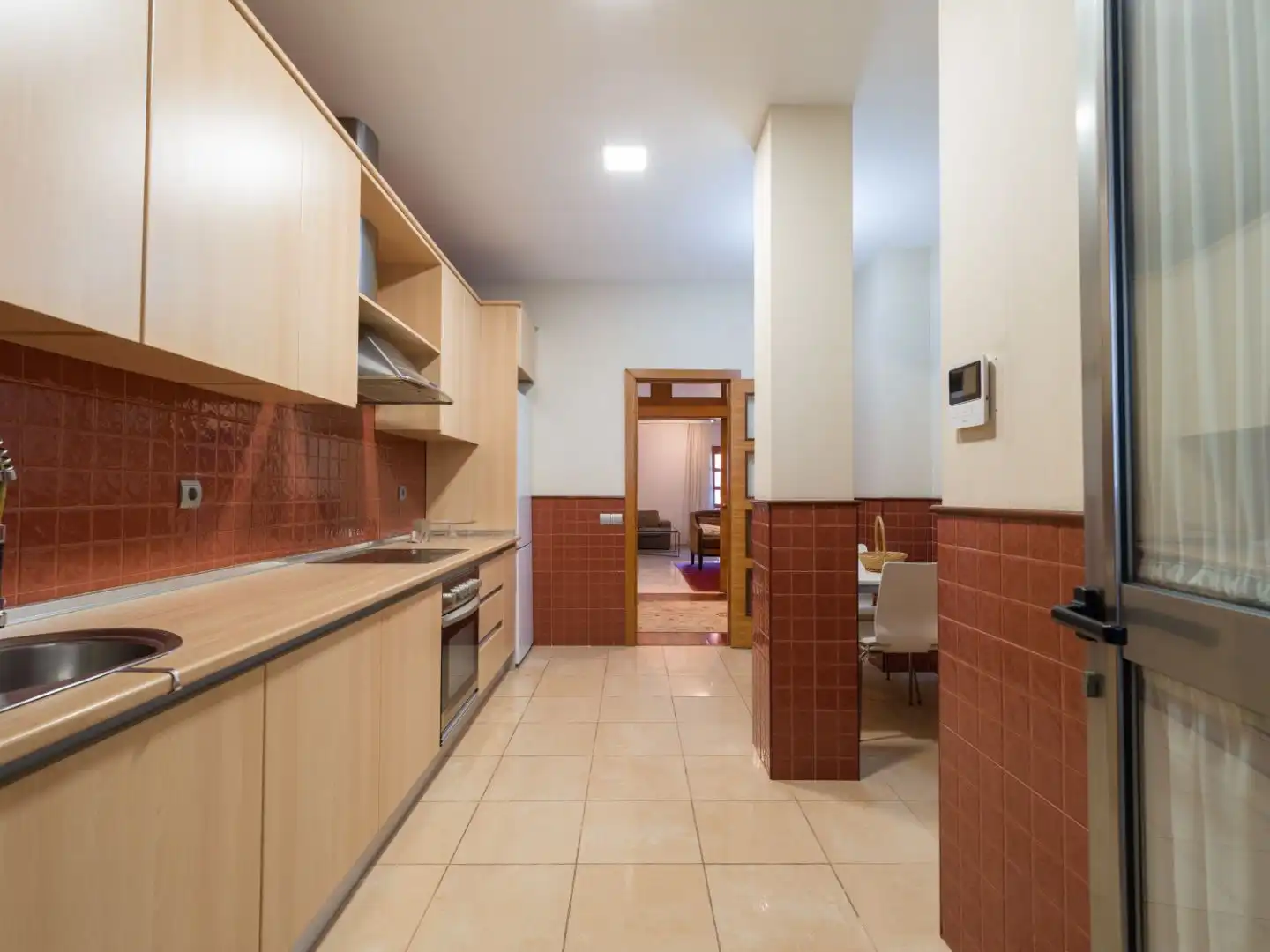 Kitchen of Flat for rent in Las Palmas de Gran Canaria  with Air Conditioner, Parquet flooring and Furnished