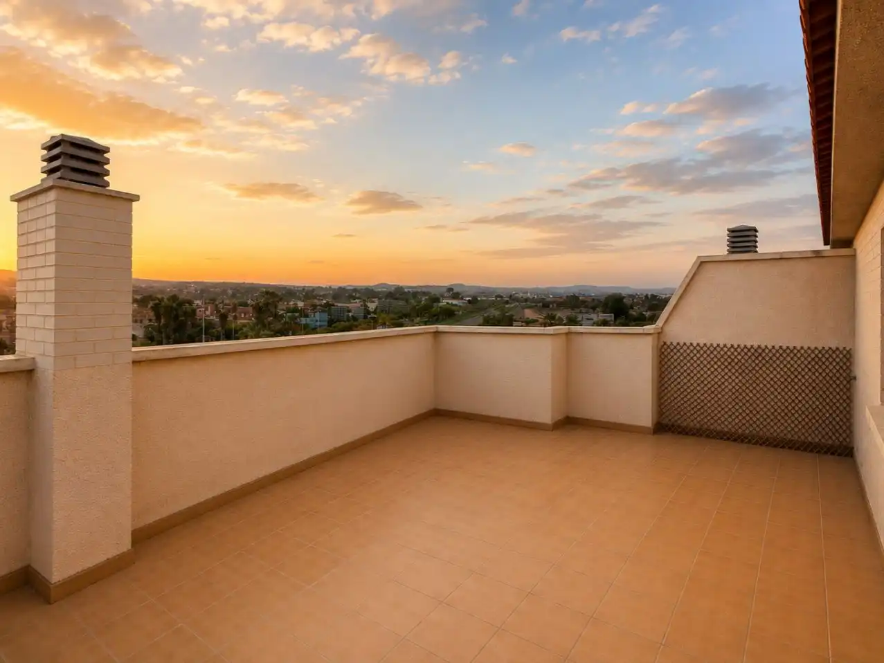 Terrasse von Wohnung zum Verkauf in Murcia mit Klimaanlage, Heizung und Terrasse