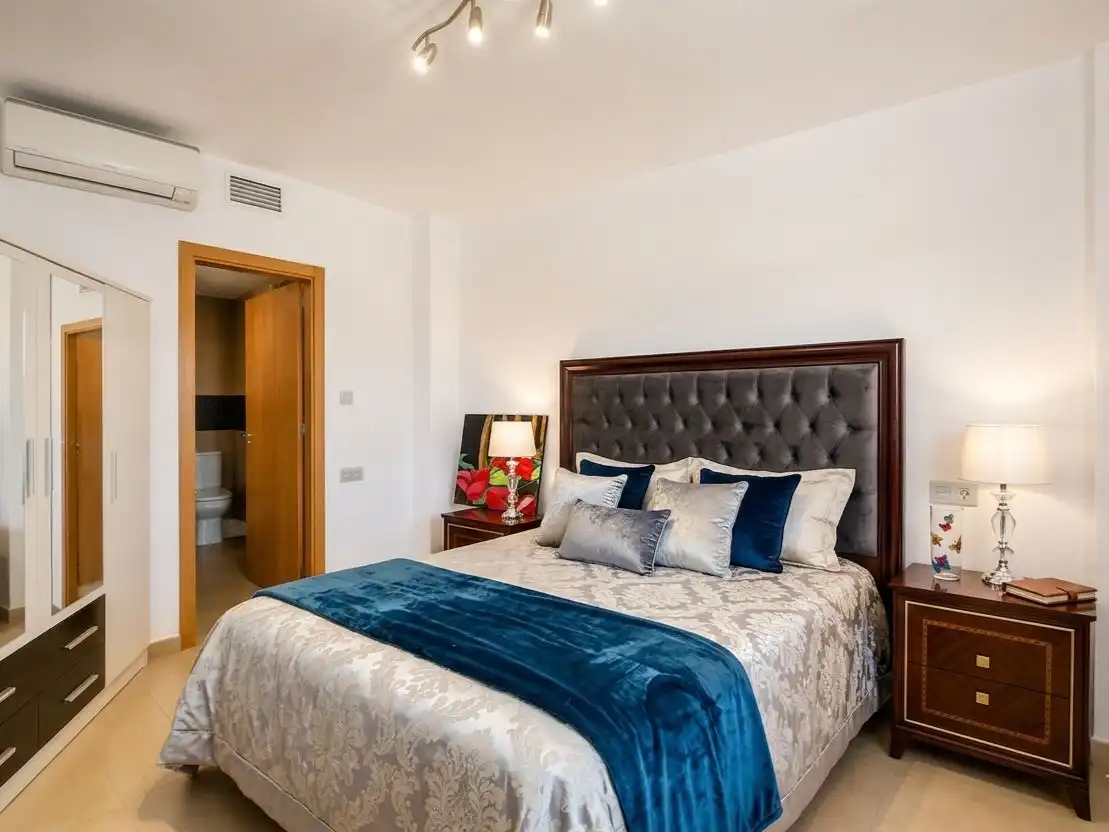 Schlafzimmer von Wohnung zum Verkauf in Murcia mit Klimaanlage, Heizung und Terrasse