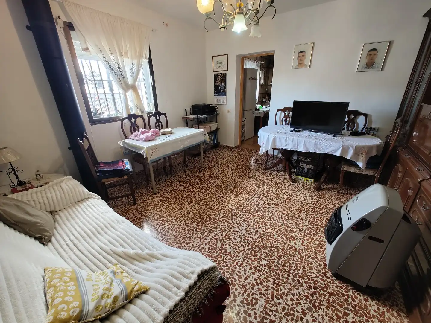 Casa adosada en venta en Calle la Parra, 29, Alcaucín Sala de estar de Casa adosada en venta en Alcaucín