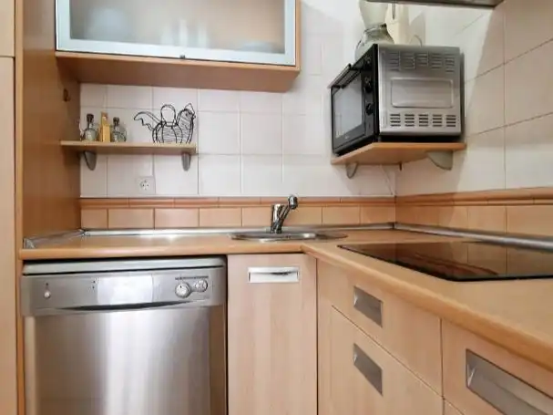 Kitchen of Apartments for rent in Badajoz  with Air Conditioner, Heating and Parquet flooring