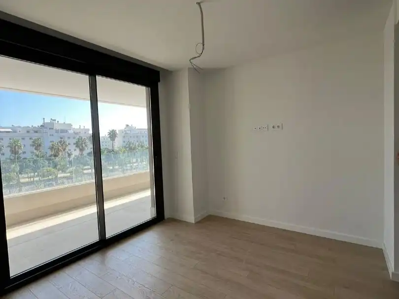 Schlafzimmer von Wohnung zur Miete in Torremolinos mit Klimaanlage, Heizung und Privatgarten
