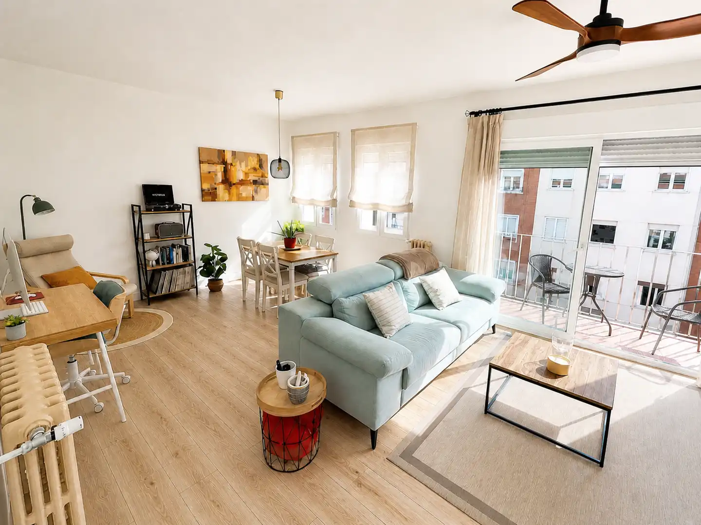 Flat for sale in Calle de Ferraz, 112, Argüelles Living room of Flat for sale in Madrid Capital with Air Conditioner and Terrace
