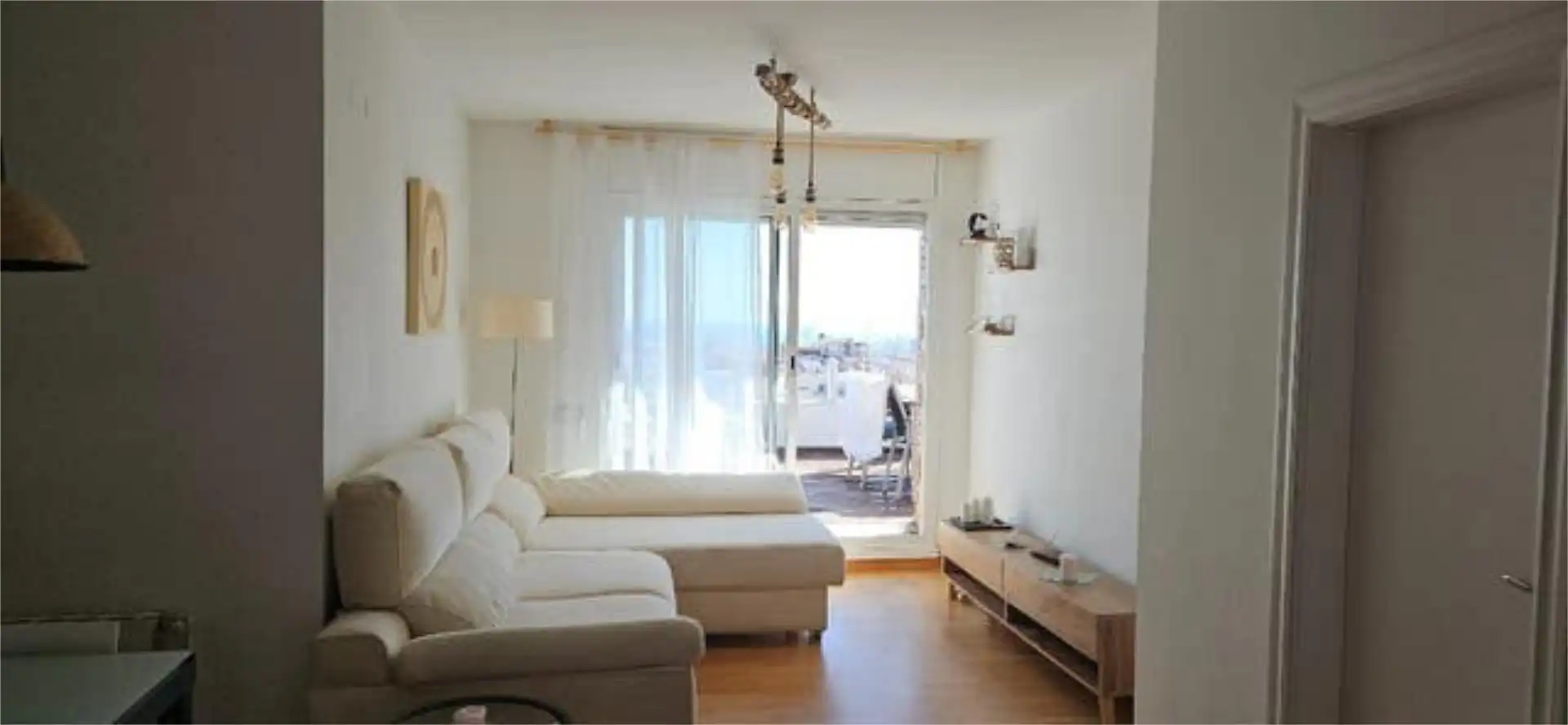 Ático en venta en La Salut Sala de estar de Ático en venta en Barcelona con Calefacción y Terraza