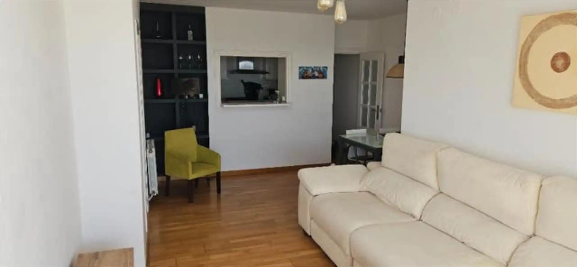 Ático en venta en La Salut Sala de estar de Ático en venta en Barcelona con Calefacción y Terraza