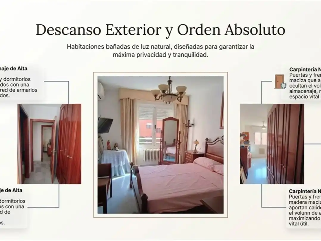 Flat for sale in Calle Plan Parcial 22, 5, Avda. Federico Garcia Lorca - Nueva Estación Autobuses Bedroom of Flat for sale in Granada with Air Conditioner, Heating and Furnished