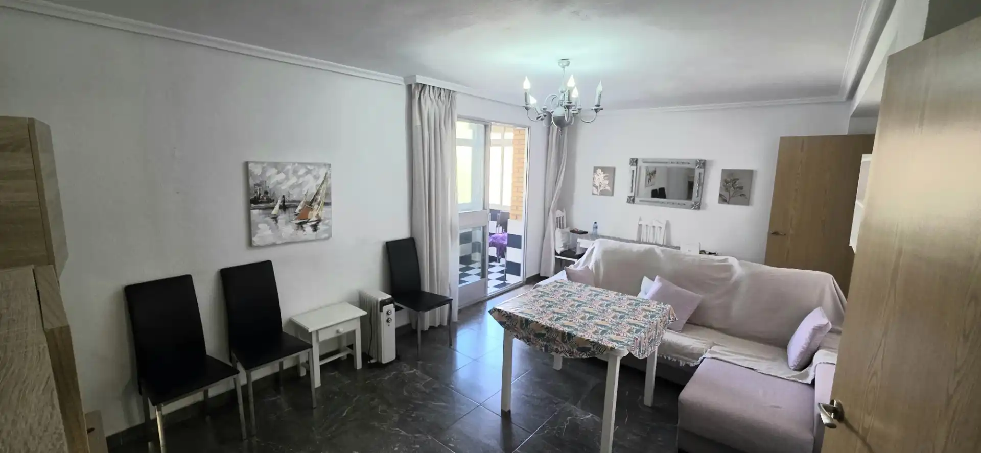 Living room of Flat for sale in  Jaén Capital  with Balcony