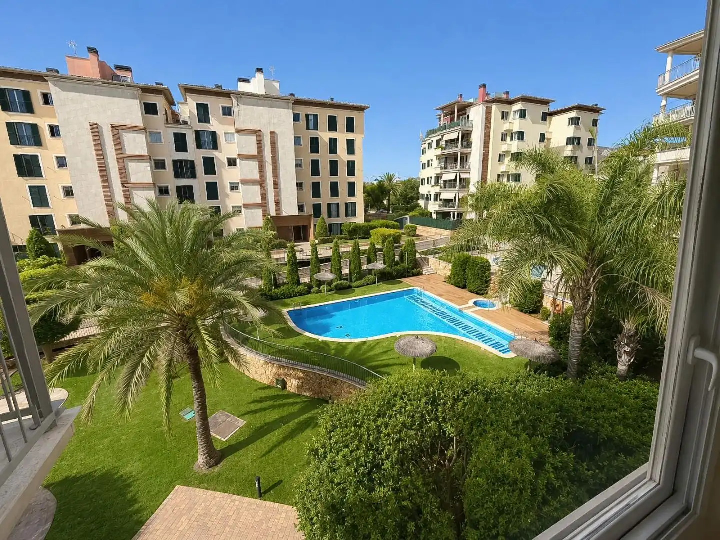 Wohnung zum Verkauf in Camí de Gènova, 108, Palma de Mallorca Außenansicht von Wohnung zum Verkauf in Palma de Mallorca mit Klimaanlage, Terrasse und Schwimmbad