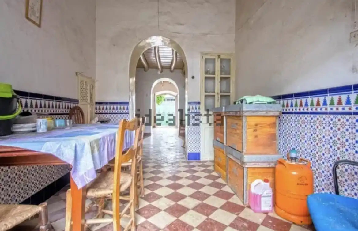 Cuina de Casa o xalet en venda en Almadén de la Plata amb Terrassa