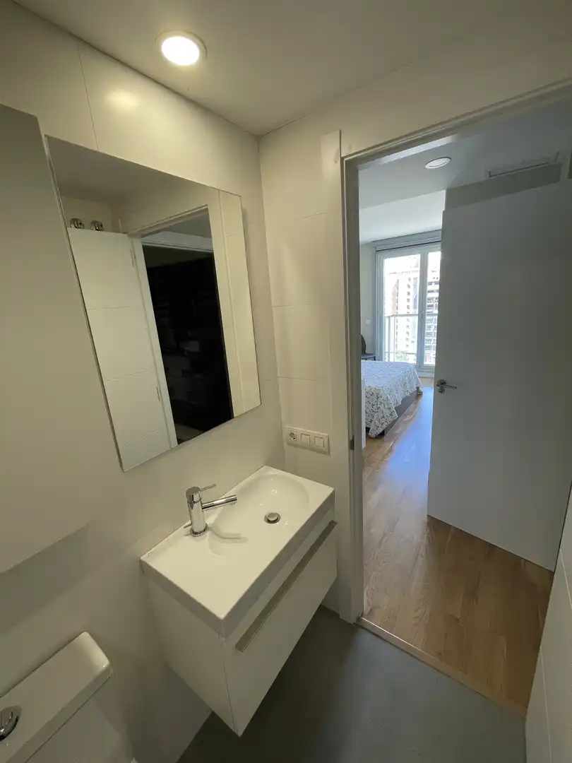 Dormitori de Àtic de lloguer en Valencia amb Aire condicionat, Calefacció i Parquet