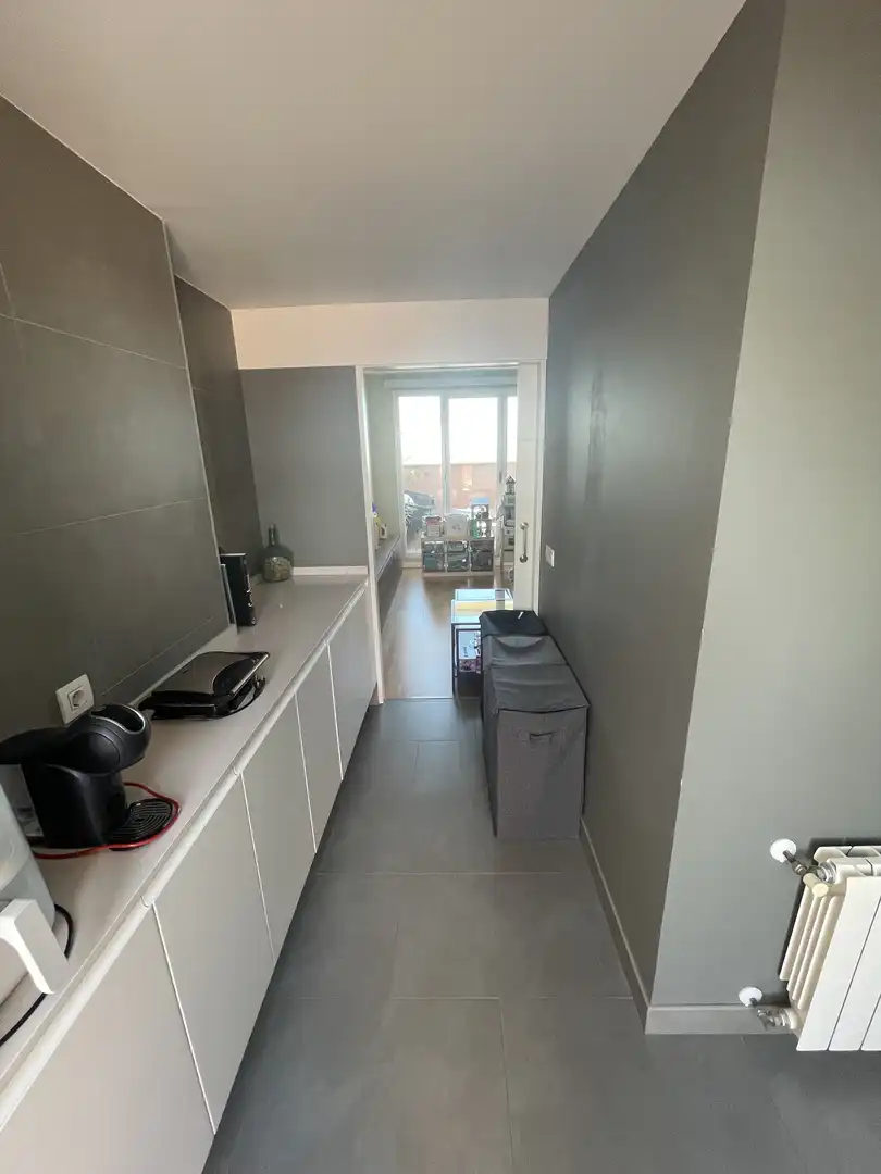 Cuina de Àtic de lloguer en Valencia amb Aire condicionat, Calefacció i Parquet