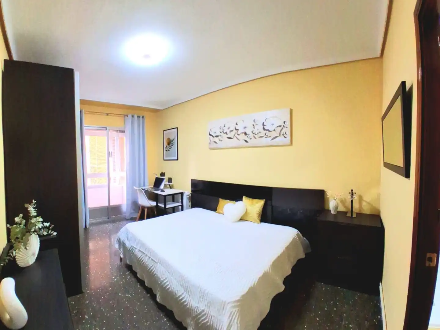 Habitación de Piso de alquiler en Albacete con Aire acondicionado, Calefacción y Terraza
