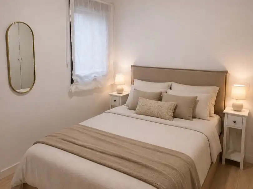 Habitación de Piso de alquiler en Madrid con Aire acondicionado, Calefacción y Amueblado