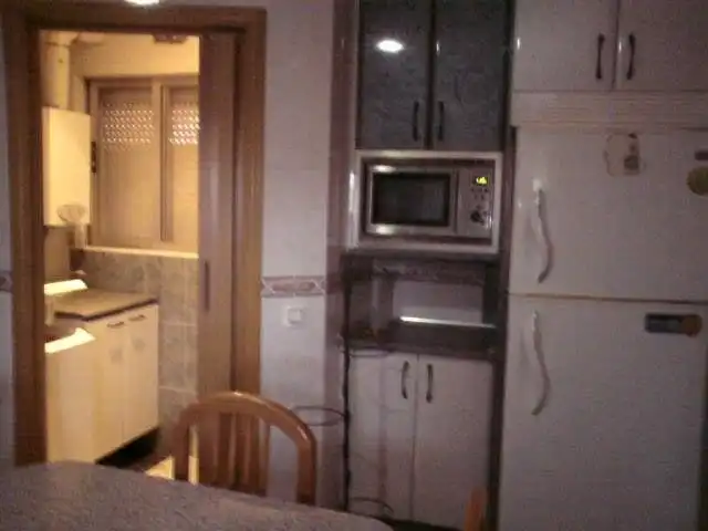 Kitchen of Flat for rent in Plasencia  with Heating, Parquet flooring and Furnished