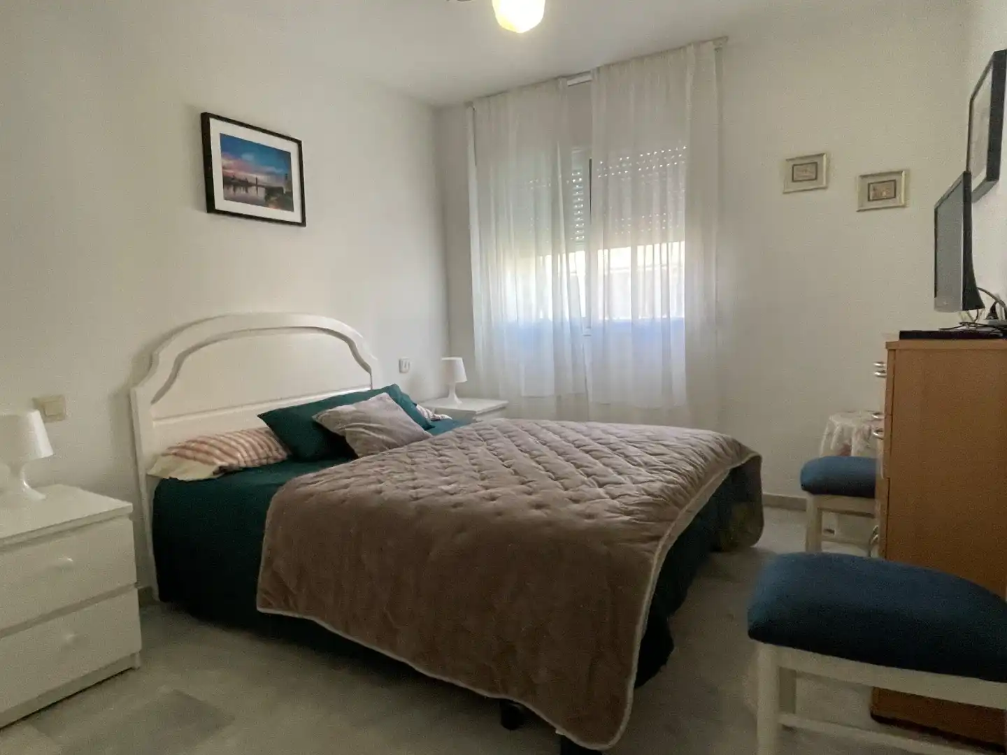 Flat for rent in Avenida Carlota Alessandri, 168, Montemar Bedroom of Flat for rent in Torremolinos with Air Conditioner, Terrace and Swimming Pool